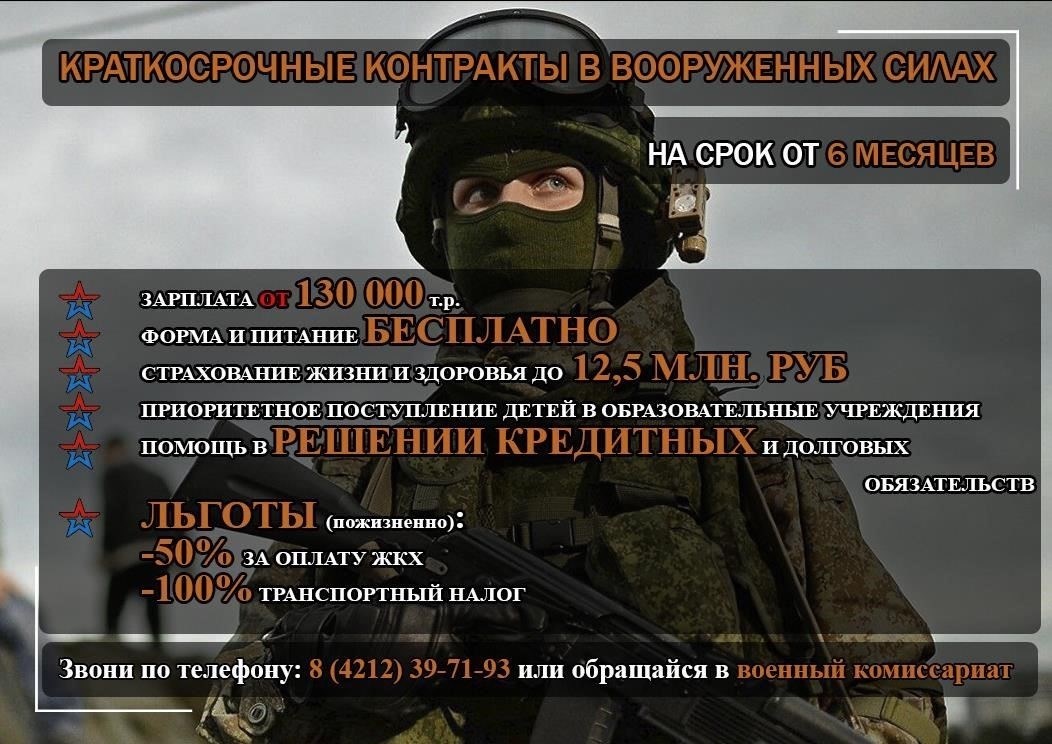 Основные требованияГражданин должен быть признан годным к военной службе в соответствии с федеральным законодательством.